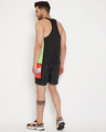 Shop Neon Active Cut And Sew Vest And Shorts Clothing Set-Design