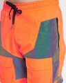 Shop Orange Rainbow Reflective Cargo Track Pants