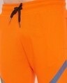 Shop Orange Rainbow Reflective Taped Track Pants