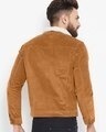 Shop Tan Corduroy Faux Fur Jacket-Full