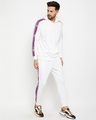 Shop Men's White Oversized Paisely Taped Sweatshirt