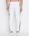 Shop White Scuba Venetian Sweatpants-Design