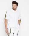 Shop Men's White Oversized Sweatshirt-Design
