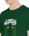Shop Men's Green Professor's Philosophy Typographic T Shirt