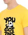 Shop Men's Yellow You Got Typographic T Shirt