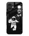 Shop Fun Astronaut Premium Glass Cover for Apple iPhone 16-Front