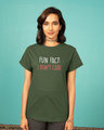 Shop Fun Fact : Idc Boyfriend T-Shirt-Front