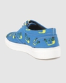Shop Unisex Blue New Skool Thamba Print Sneakers-Design