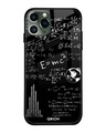 Shop Funny Math Premium Glass Case for Apple iPhone 11 Pro (Shock Proof, Scratch Resistant)-Front