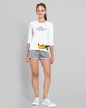 Shop Fyi Pluto Round Neck 3/4th Sleeve T-shirt (DL)-Design