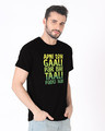 Shop Gaali Par Taali Half Sleeve T-Shirt-Design