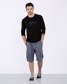 Shop Galaxy Batman Full Sleeve T-Shirt (BML)-Design