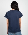 Shop Galaxy Blue Boyfriend T-Shirt-Design