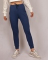 Shop Women's Blue Joggers-Design