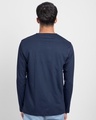 Shop Galaxy Blue Full Sleeve T-Shirt-Design