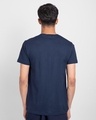 Shop Galaxy Blue Half Sleeve T-Shirt-Design