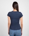 Shop Galaxy Blue Half Sleeve T-shirt-Design