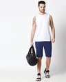 Shop Men's Blue Shorts-Full