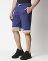 Shop Galaxy Blue Men's Varsity Shorts-Design