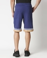 Shop Galaxy Blue Men's Varsity Shorts-Full