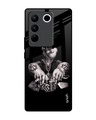 Shop Gambling Problem Premium Glass Case for Vivo V27 Pro 5G (Shock Proof, Scratch Resistant)-Front