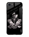 Shop Gambling Problem Printed Premium Glass Cover For iPhone SE 2020 (Impact Resistant, Matte Finish)-Front
