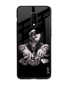 Shop Gambling Problem Printed Premium Glass Cover For OnePlus 7 (Impact Resistant, Matte Finish)-Front