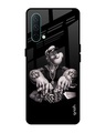 Shop Gambling Problem Printed Premium Glass Cover For OnePlus Nord CE (Impact Resistant, Matte Finish)-Front