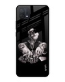 Shop Gambling Problem Printed Premium Glass Cover For Oppo A16K (Impact Resistant, Matte Finish)-Front