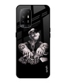 Shop Gambling Problem Printed Premium Glass Cover For Oppo F19 Pro Plus (Impact Resistant, Matte Finish)-Front