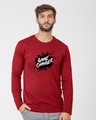 Shop Game Changer Splatter Full Sleeve T-Shirt-Front