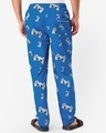 Shop Men's Blue All Over Game Consoles Printed Pyjamas-Full