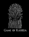 Shop Game Of Rasoda Boyfriend T-Shirt Black-Full