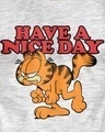 Shop Garfield Have A Nice Day Garfield Official Half Sleeves Cotton T-shirt