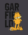 Shop Garfield Stacked Name Half Sleeve T-Shirt (GL)