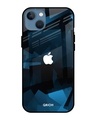 Shop Geometric Printed Silicon Glass Cover For Apple iPhone 13 (Light Weight, Impact Resistant)-Front