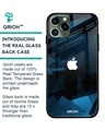 Shop Geometric Printed Silicon Glass Cover For iPhone 11 Pro (Light Weight, Impact Resistant)-Design