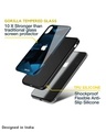 Shop Geometric Printed Silicon Glass Cover For iPhone 12 Pro Max (Light Weight, Impact Resistant)-Full