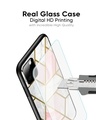 Shop Geometrical Marble Premium Glass Case for Apple iPhone 12 Mini (Shock Proof, Scratch Resistant)-Full