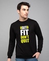 Shop Get Fit Fleece Light Sweatshirt-Front