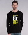 Shop Get Fit Full Sleeve T-Shirt-Front