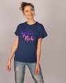 Shop Girls Rule Boyfriend T-Shirt-Full