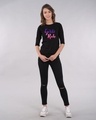 Shop Girls Rule Round Neck 3/4th Sleeve T-Shirt-Full