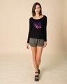 Shop Girls Rule Scoop Neck Full Sleeve T-Shirt-Design