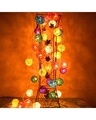 Shop Rattan Cane Ball String Light Multicolour, 4 Meters-Front