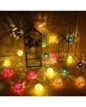 Shop Rattan Cane Ball String Light Multicolour, 4 Meters-Full