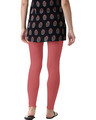 Shop Go Colors Rusty Pink Ankle Length Legging-Design