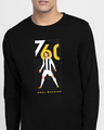Shop Goal Machine 760 Full Sleeve T-Shirt Black-Front