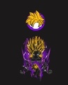 Shop Men's Black Gohan Graphic Printed T-shirt