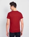 Shop Goin Offline Half Sleeve T-Shirt Bold Red-Design